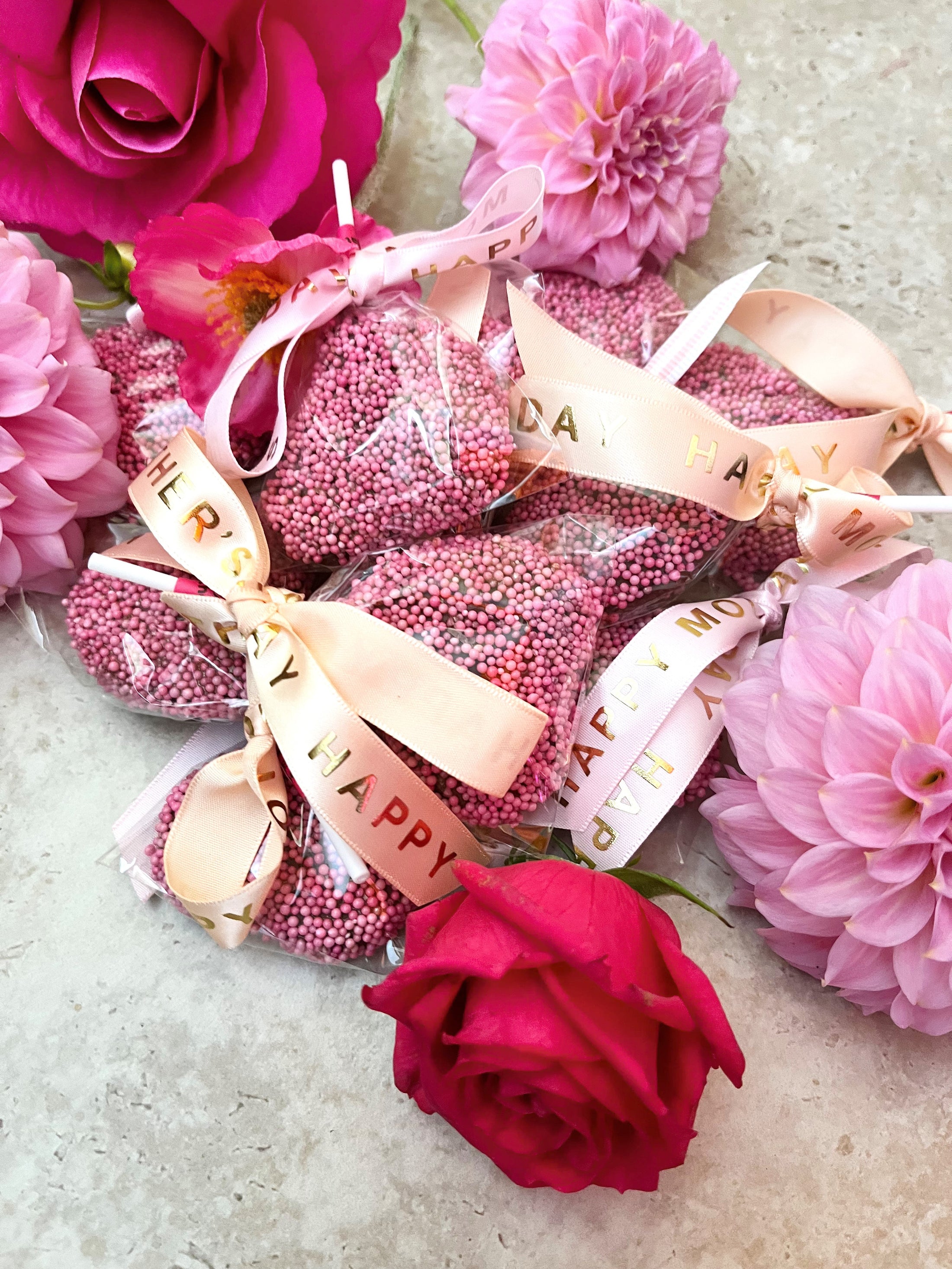 Love Heart Lollipop Moss Industry Florist