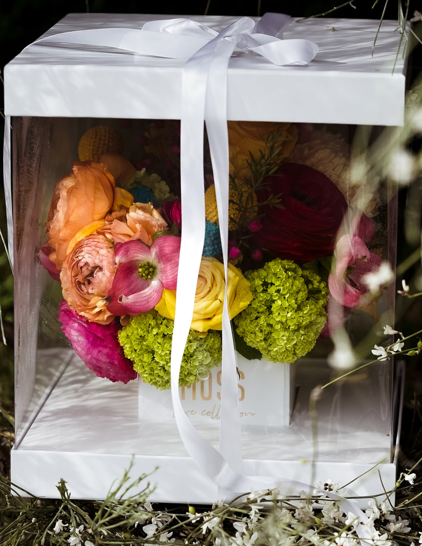 Luxe Box Moss Industry Florist
