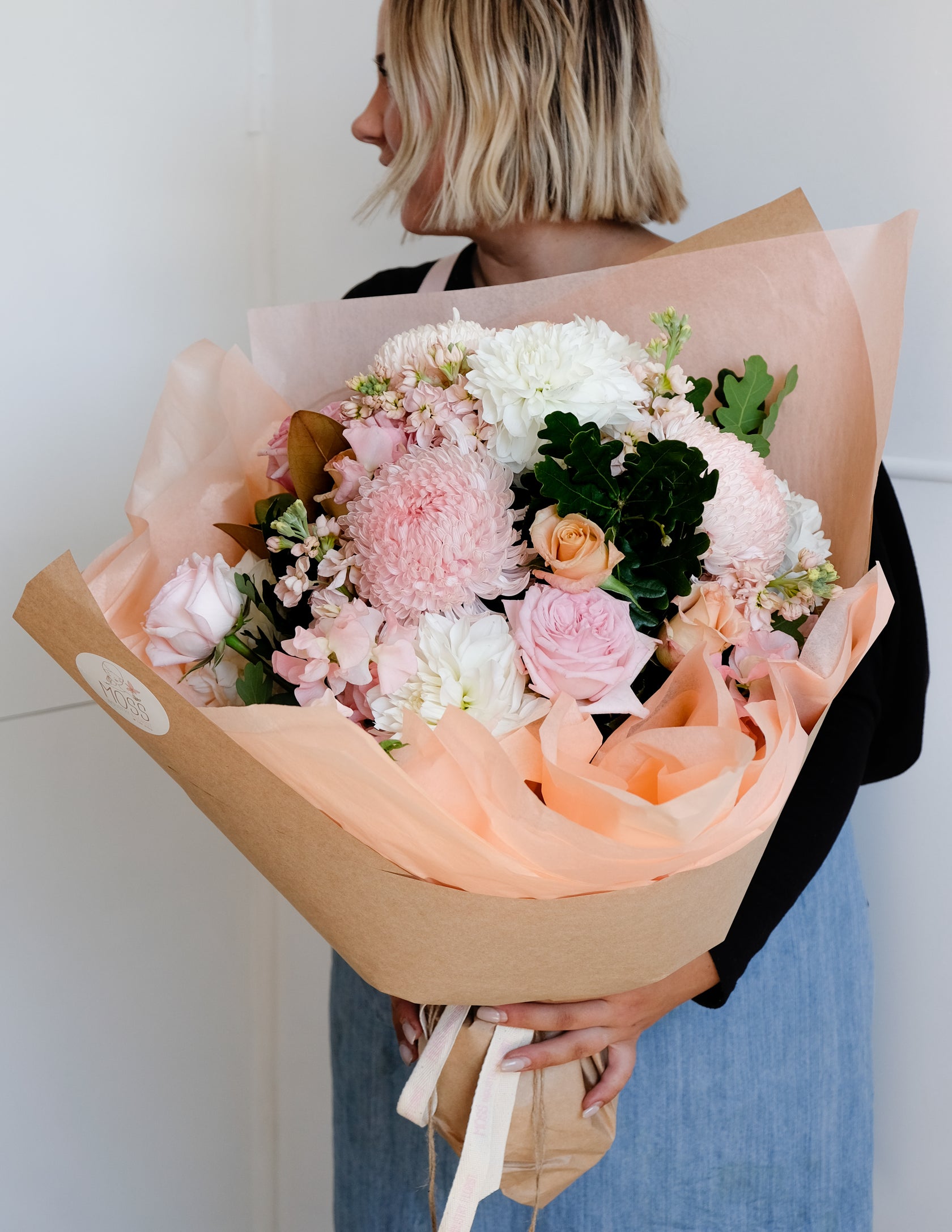 Powder Puff Moss Industry Florist